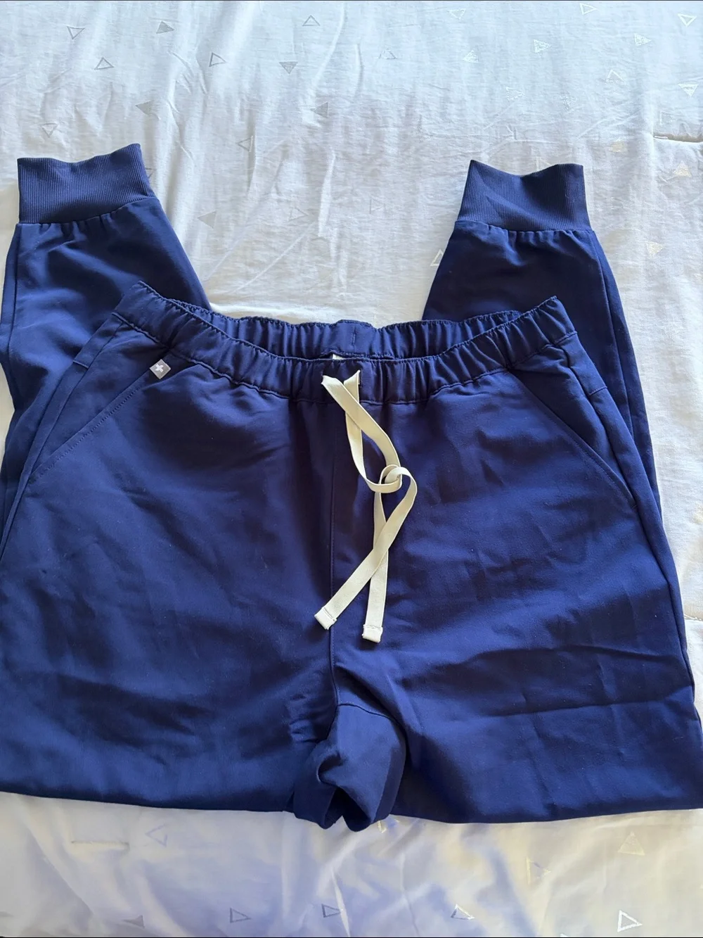 NWOT Figs Navy Jogger Scrub Pants